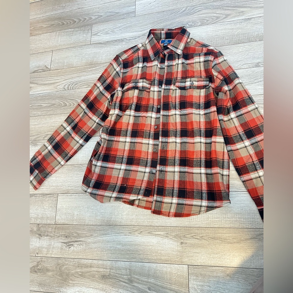Men's Red Plaid Shirt